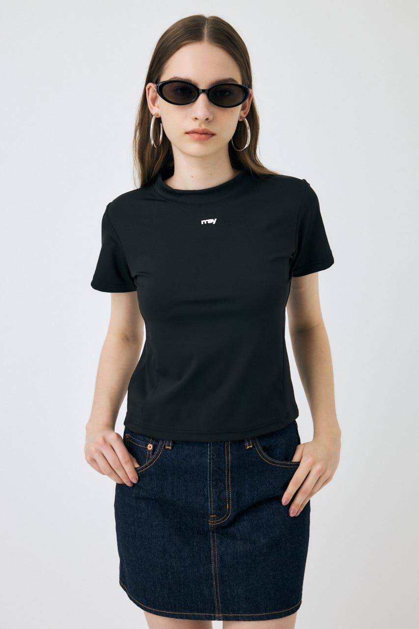 MOUSSY「BASIC タイニー TEE」|Tシャツ・カットソー|