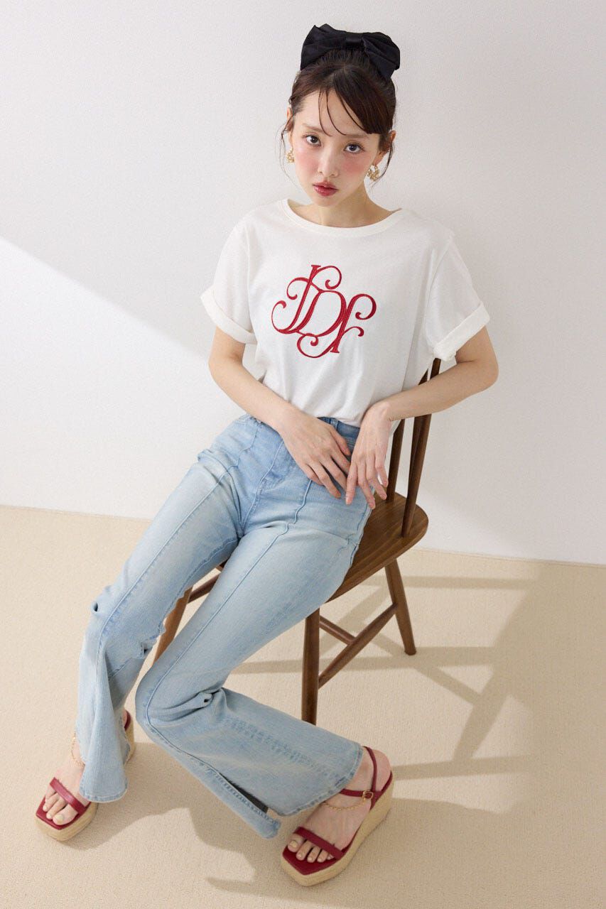 rienda「RDロゴTシャツ」|Tシャツ・カットソー|