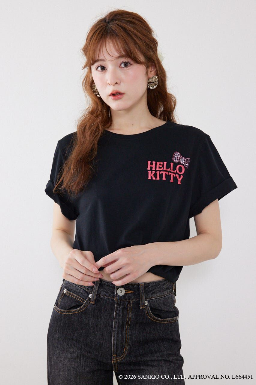rienda「ビッグTシャツ」|Tシャツ・カットソー|BLK