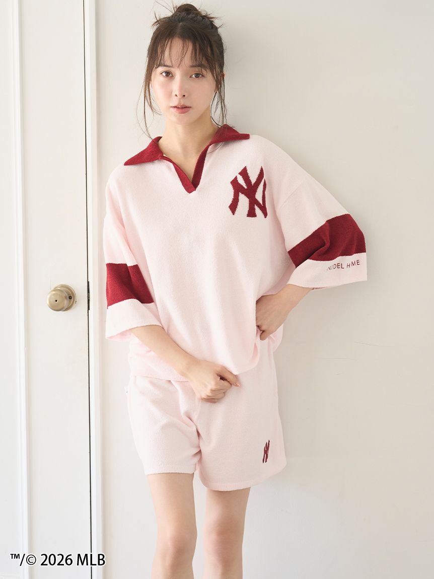 SNIDEL HOME「【MLB】ニットショートパンツ」|ルームウェア|