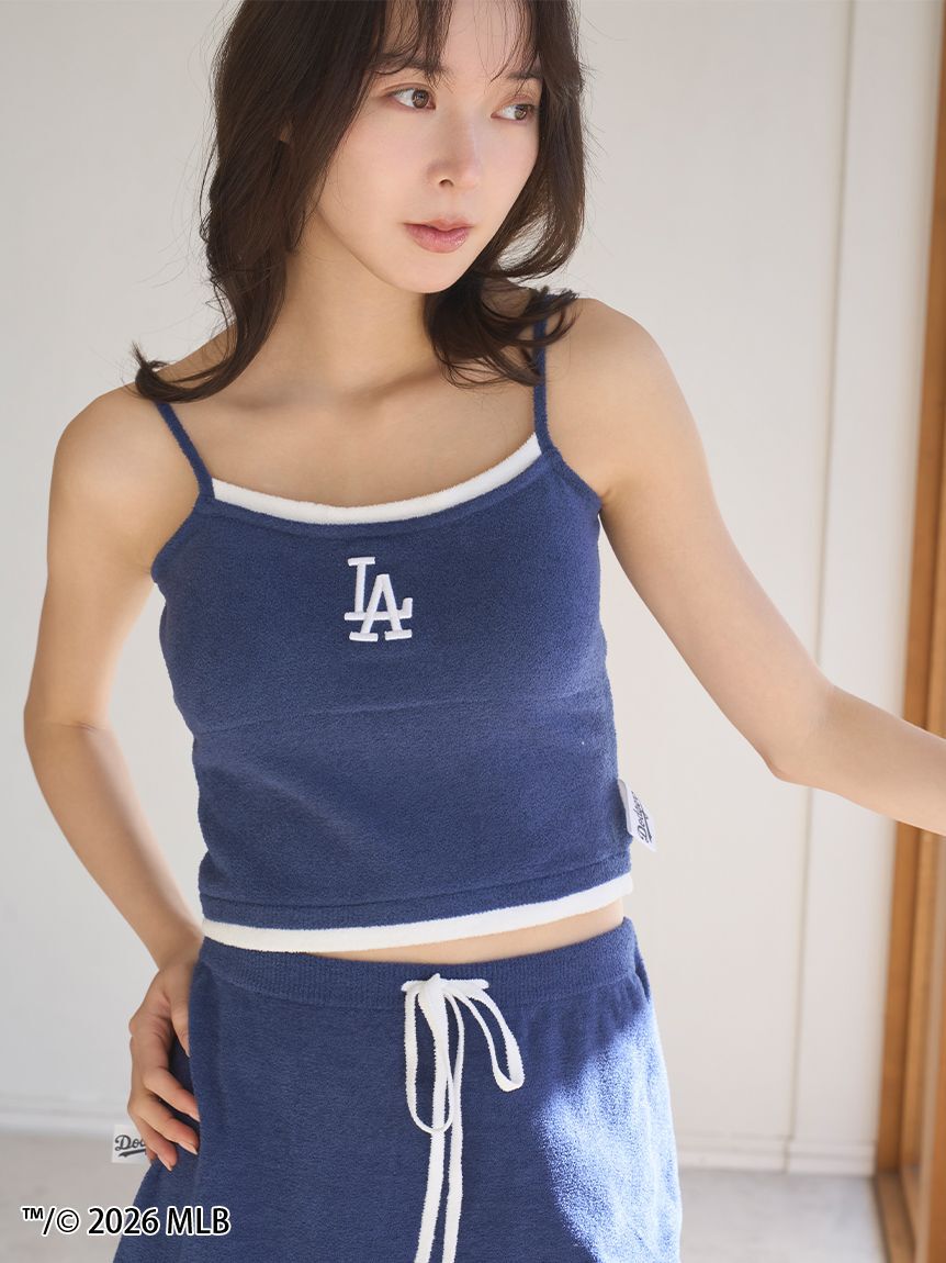 SNIDEL HOME「【MLB】ニットショートパンツ」|ルームウェア|