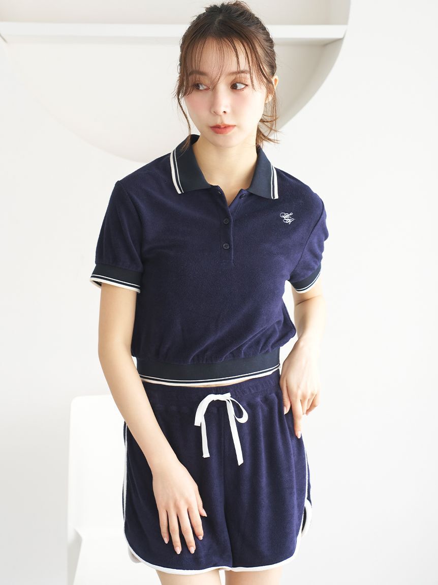SNIDEL HOME「パイルショートパンツ」|ルームウェア|