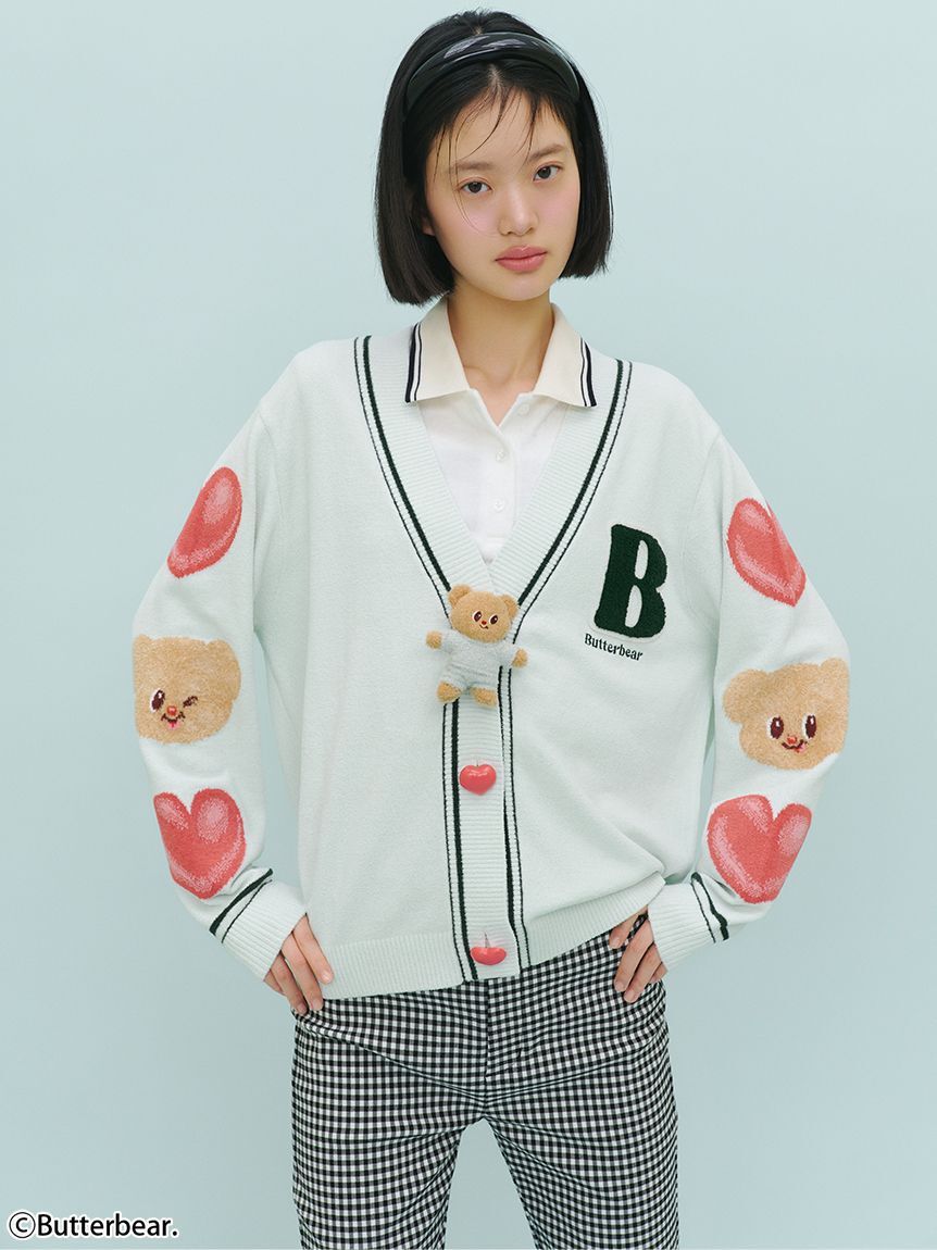 SNIDEL HOME「【BUTTERBEAR】ニットカーディガン」|ルームウェア|