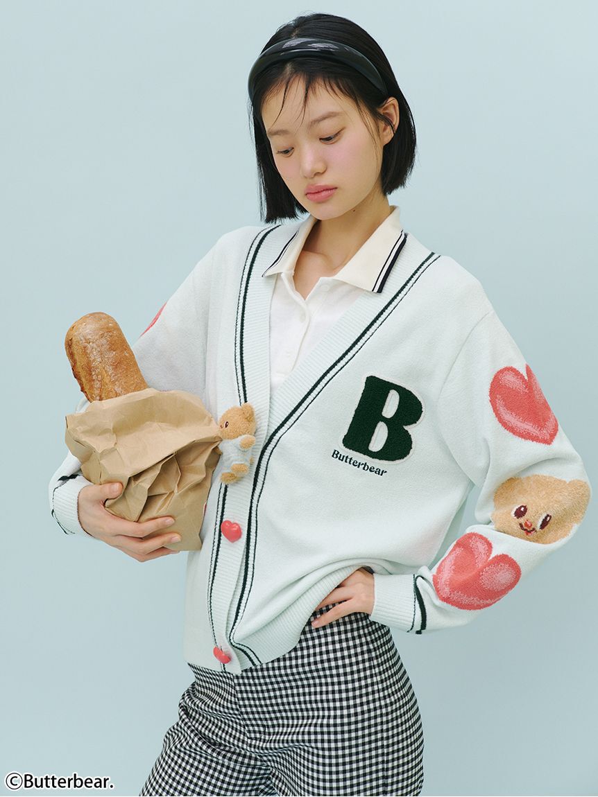 SNIDEL HOME「【BUTTERBEAR】ニットカーディガン」|ルームウェア|