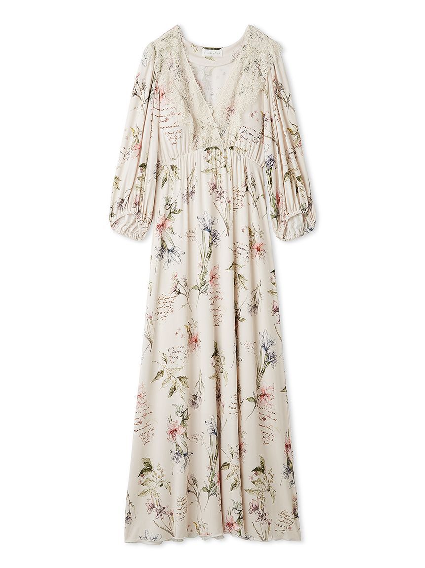 SNIDEL HOME「カシュクールレースカップインワンピース」|ルームウェア|