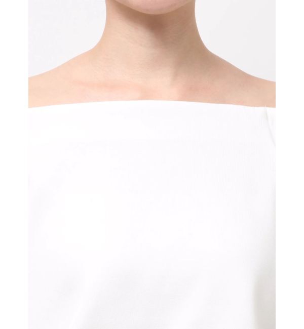 dazzlin「【吉田朱里】タックスリーブオフショルスウェット ※BLACK WEB限定カラー」|スウェット・ジャージ|