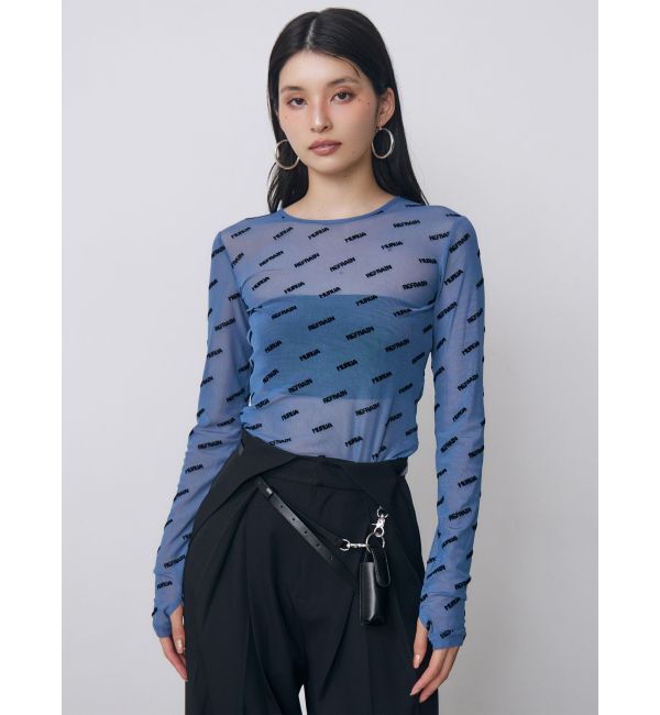 MURUA「デジタルロゴシアートップス」|Tシャツ・カットソー|