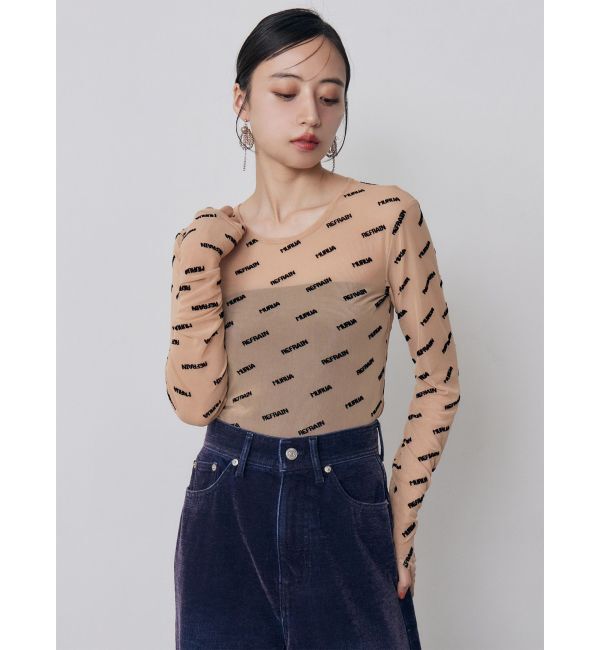 MURUA「デジタルロゴシアートップス」|Tシャツ・カットソー|