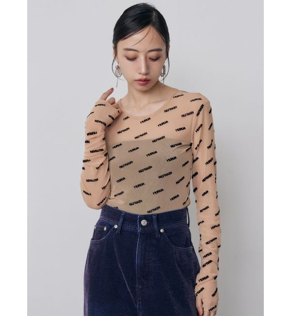MURUA「デジタルロゴシアートップス」|Tシャツ・カットソー|