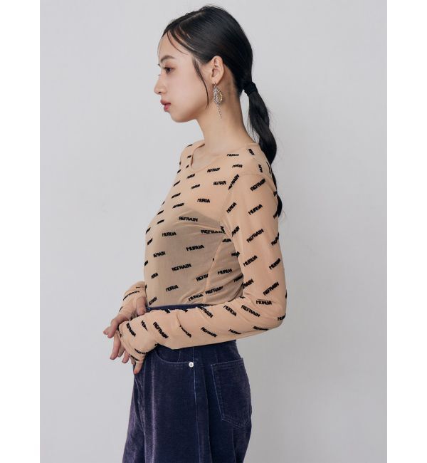 MURUA「デジタルロゴシアートップス」|Tシャツ・カットソー|