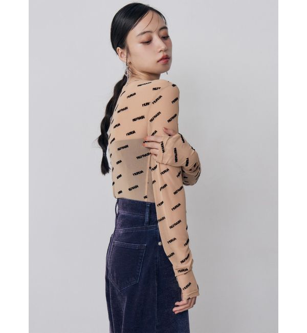MURUA「デジタルロゴシアートップス」|Tシャツ・カットソー|