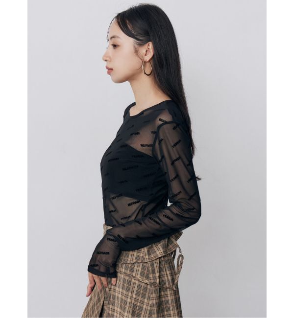 MURUA「デジタルロゴシアートップス」|Tシャツ・カットソー|
