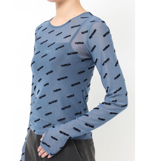 MURUA「デジタルロゴシアートップス」|Tシャツ・カットソー|