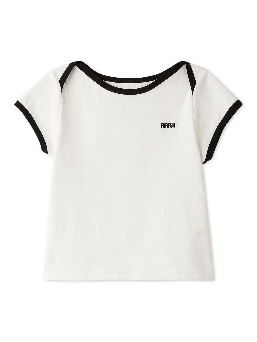 FURFUR「ロゴ刺繍コンパクトTシャツ」|Tシャツ・カットソー|