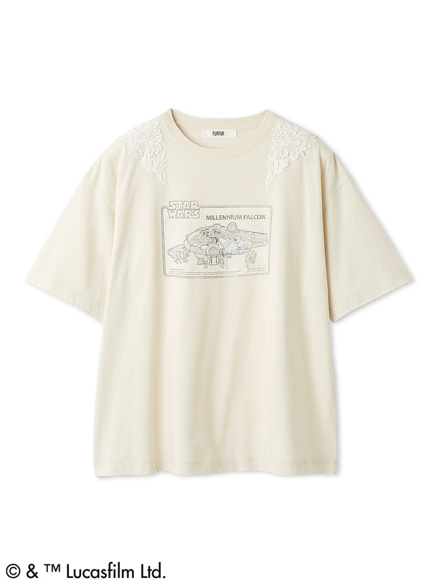 FURFUR「【STAR WARS(TM)】グラフィックプリントレースTシャツ」|Tシャツ・カットソー|
