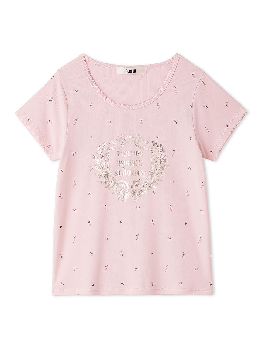 FURFUR「HORROR ACADEMYフラワープリントTシャツ」|Tシャツ・カットソー|