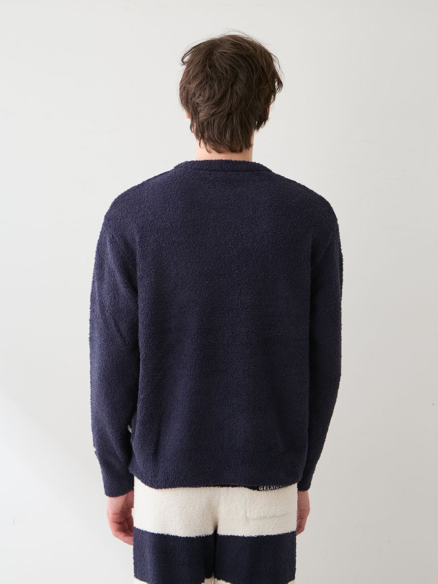 GELATO PIQUE HOMME「【ONLINE限定】【HOMME】ベビモコベアプルオーバー＆ロングパンツセット」|ルームウェア|