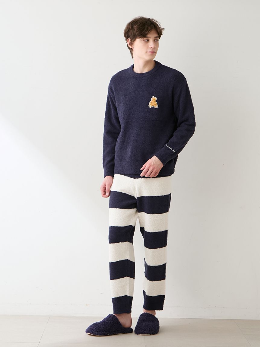 GELATO PIQUE HOMME「【ONLINE限定】【HOMME】ベビモコベアプルオーバー＆ロングパンツセット」|ルームウェア|