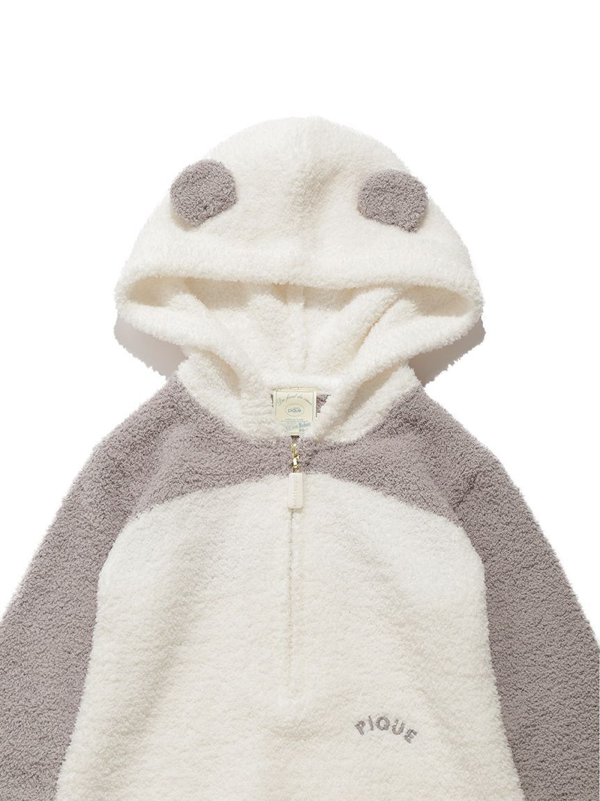 GELATO PIQUE KIDS & BABY「【限定カラーあり】【BABY】パウダーアニマルロンパース」|ロンパース|