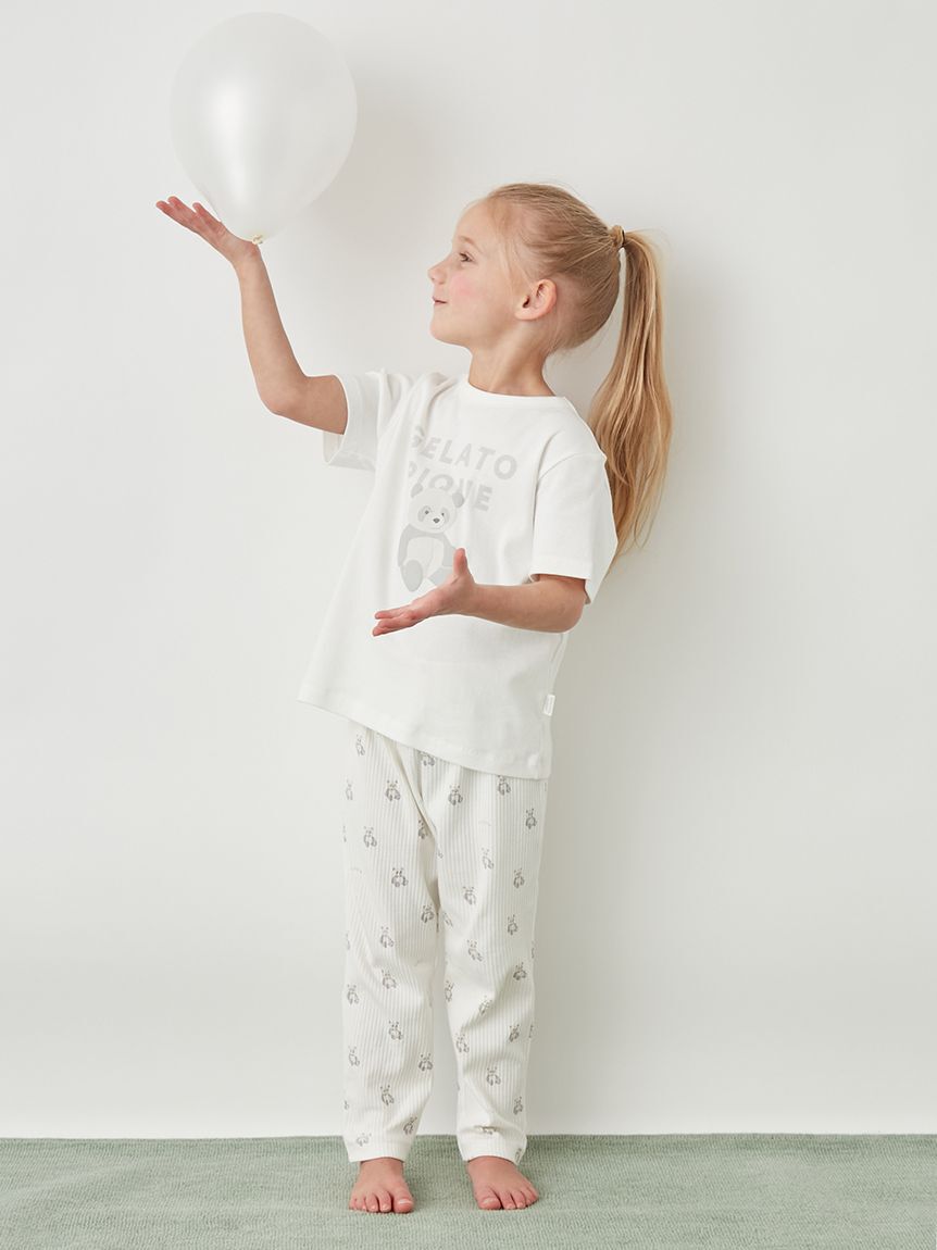 GELATO PIQUE KIDS & BABY「【KIDS】ぬいぐるみ柄ロングパンツ」|ルームウェア|OWHT
