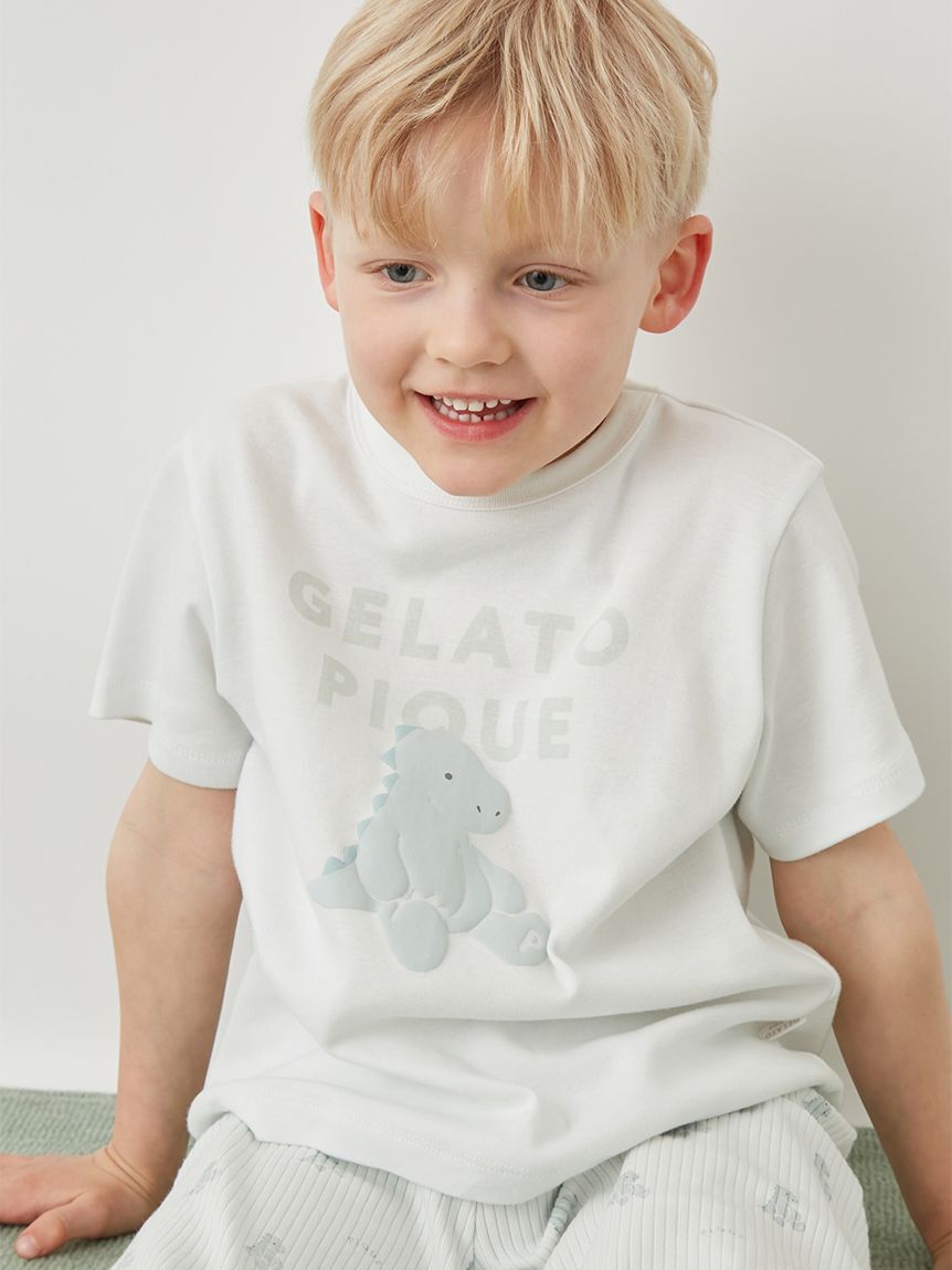 GELATO PIQUE KIDS & BABY「【KIDS】ぬいぐるみワンポイントTシャツ」|ルームウェア|