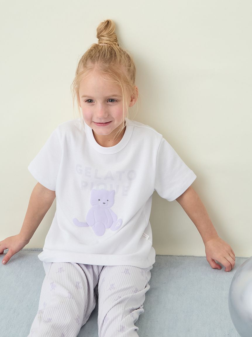 GELATO PIQUE KIDS & BABY「【KIDS】ぬいぐるみワンポイントTシャツ」|ルームウェア|