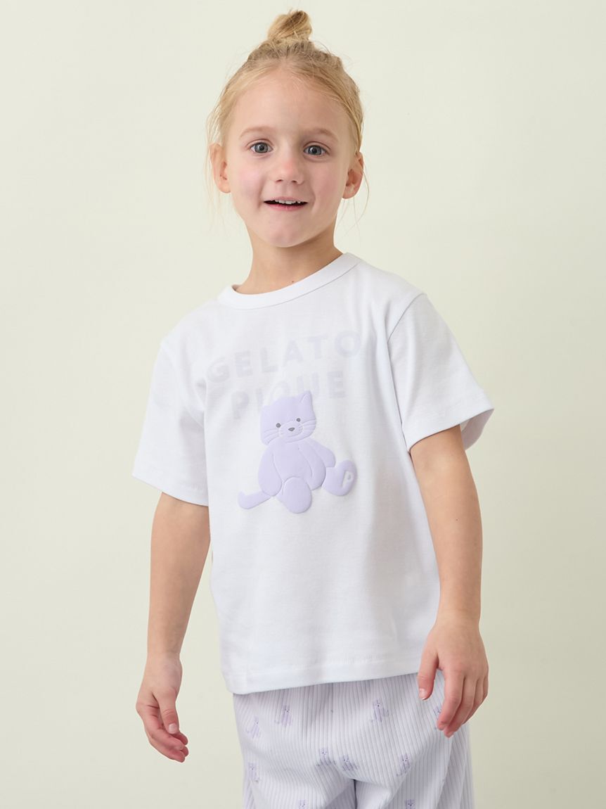 GELATO PIQUE KIDS & BABY「【KIDS】ぬいぐるみワンポイントTシャツ」|ルームウェア|