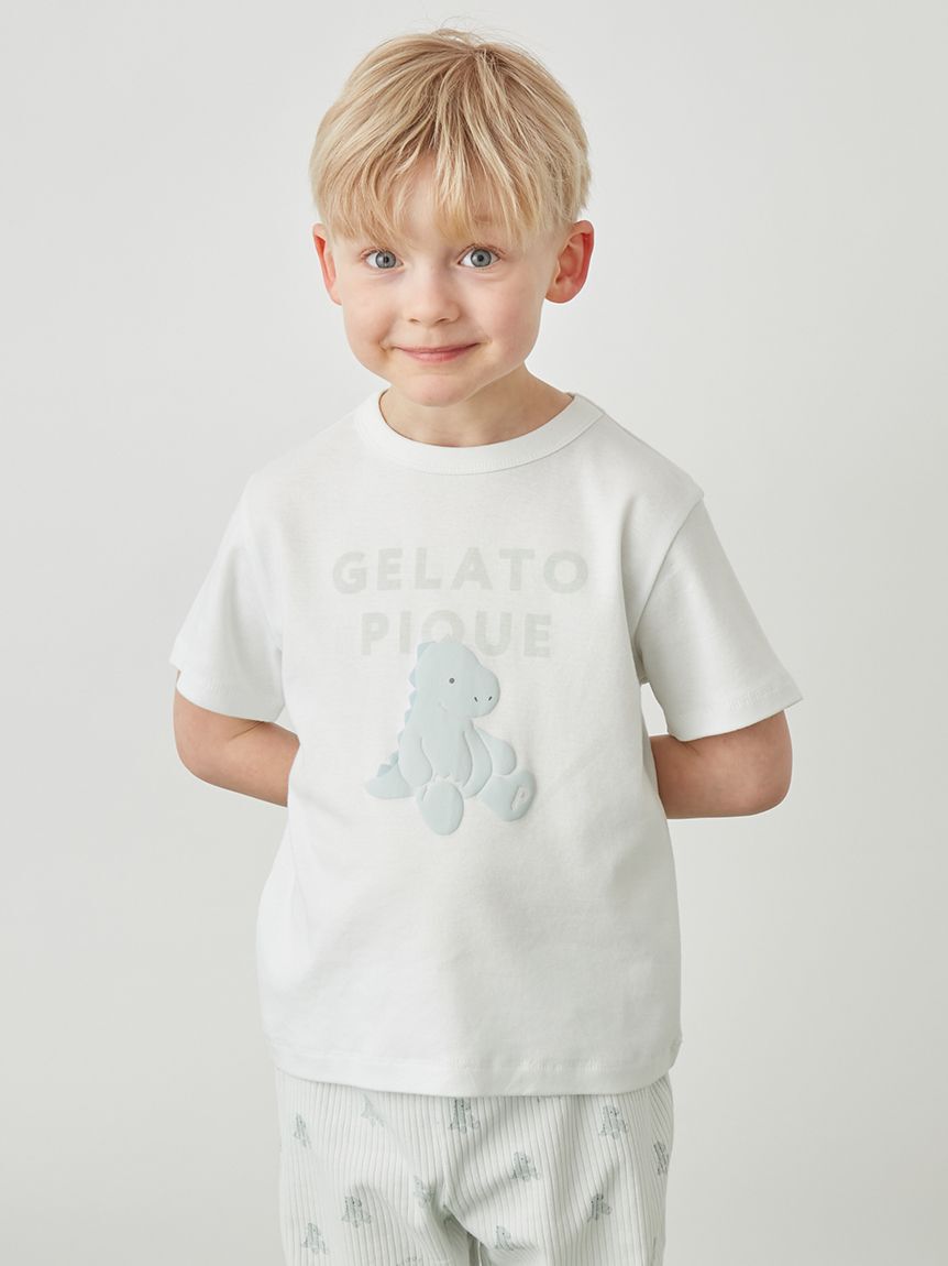 GELATO PIQUE KIDS & BABY「【KIDS】ぬいぐるみワンポイントTシャツ」|ルームウェア|