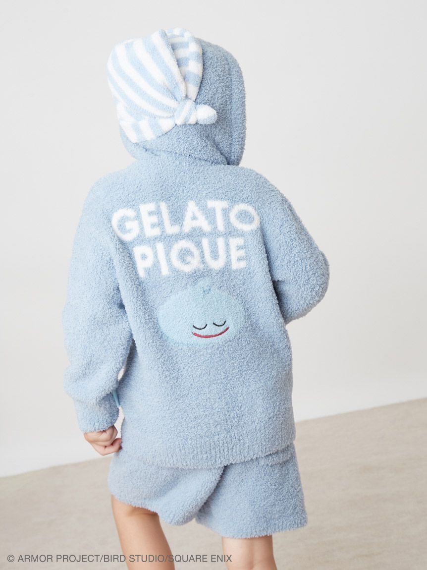 GELATO PIQUE KIDS & BABY「【ドラゴンクエスト】【キッズ】パウダースライムパーカ＆ハーフパンツセット」|ルームウェア|