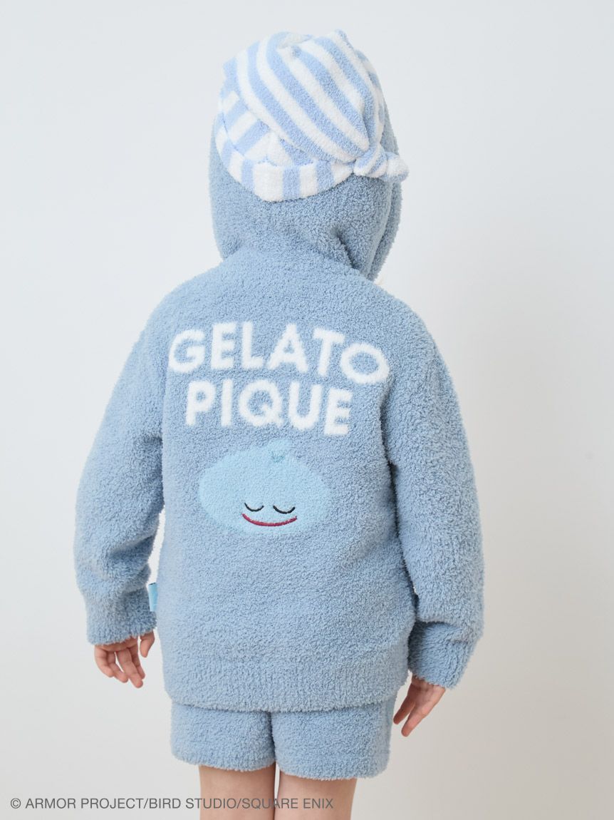 GELATO PIQUE KIDS & BABY「【ドラゴンクエスト】【キッズ】パウダースライムパーカ＆ハーフパンツセット」|ルームウェア|