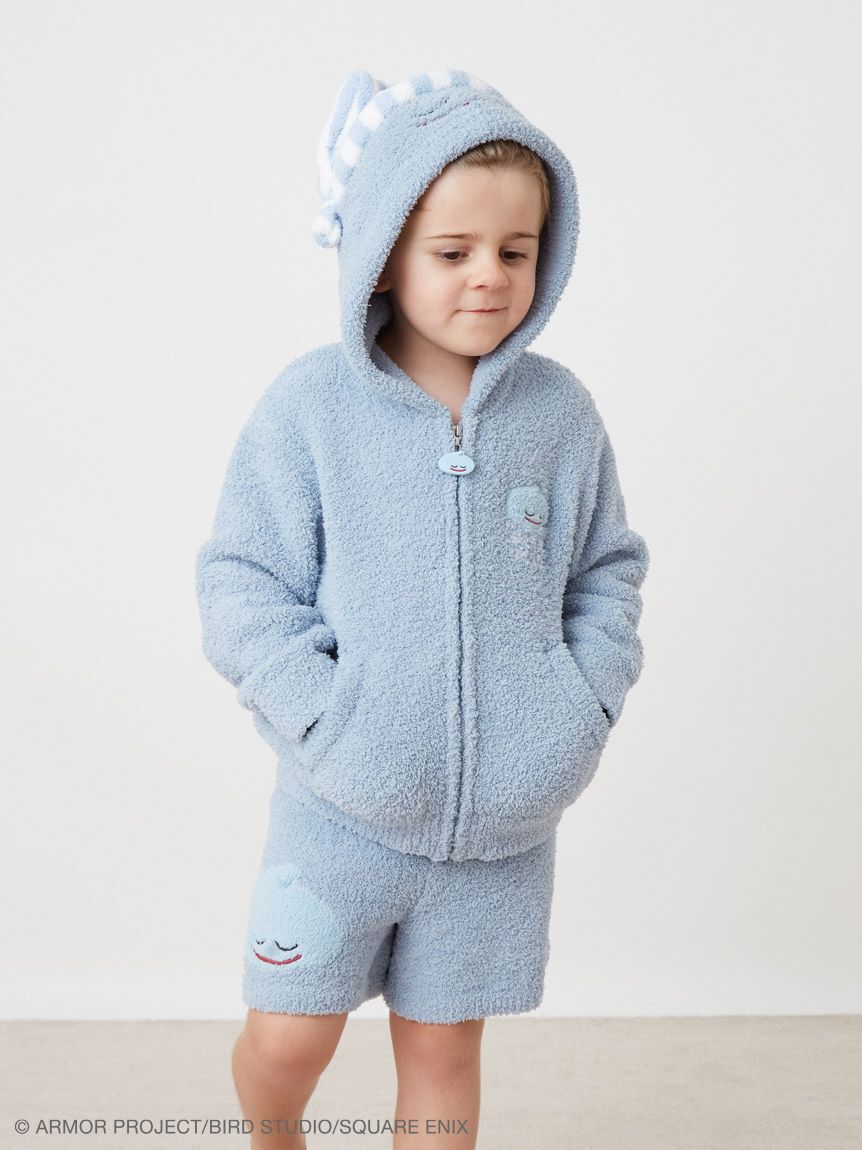 GELATO PIQUE KIDS & BABY「【ドラゴンクエスト】【キッズ】パウダースライムパーカ＆ハーフパンツセット」|ルームウェア|