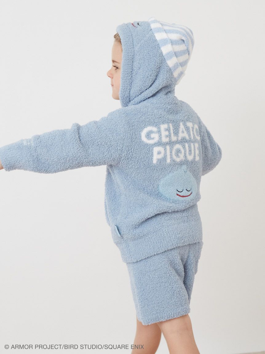GELATO PIQUE KIDS & BABY「【ドラゴンクエスト】【キッズ】パウダースライムパーカ＆ハーフパンツセット」|ルームウェア|