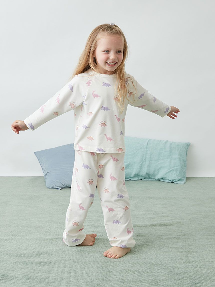 GELATO PIQUE KIDS & BABY「【KIDS】ダイナソー柄ロングパンツ」|ルームウェア|