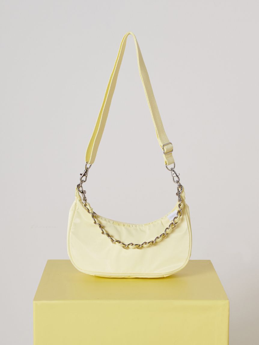 SNIDEL「【SNIDEL&times;LeSportsac】CHAIN SM CONV HOBO」|ショルダー・メッセンジャー|