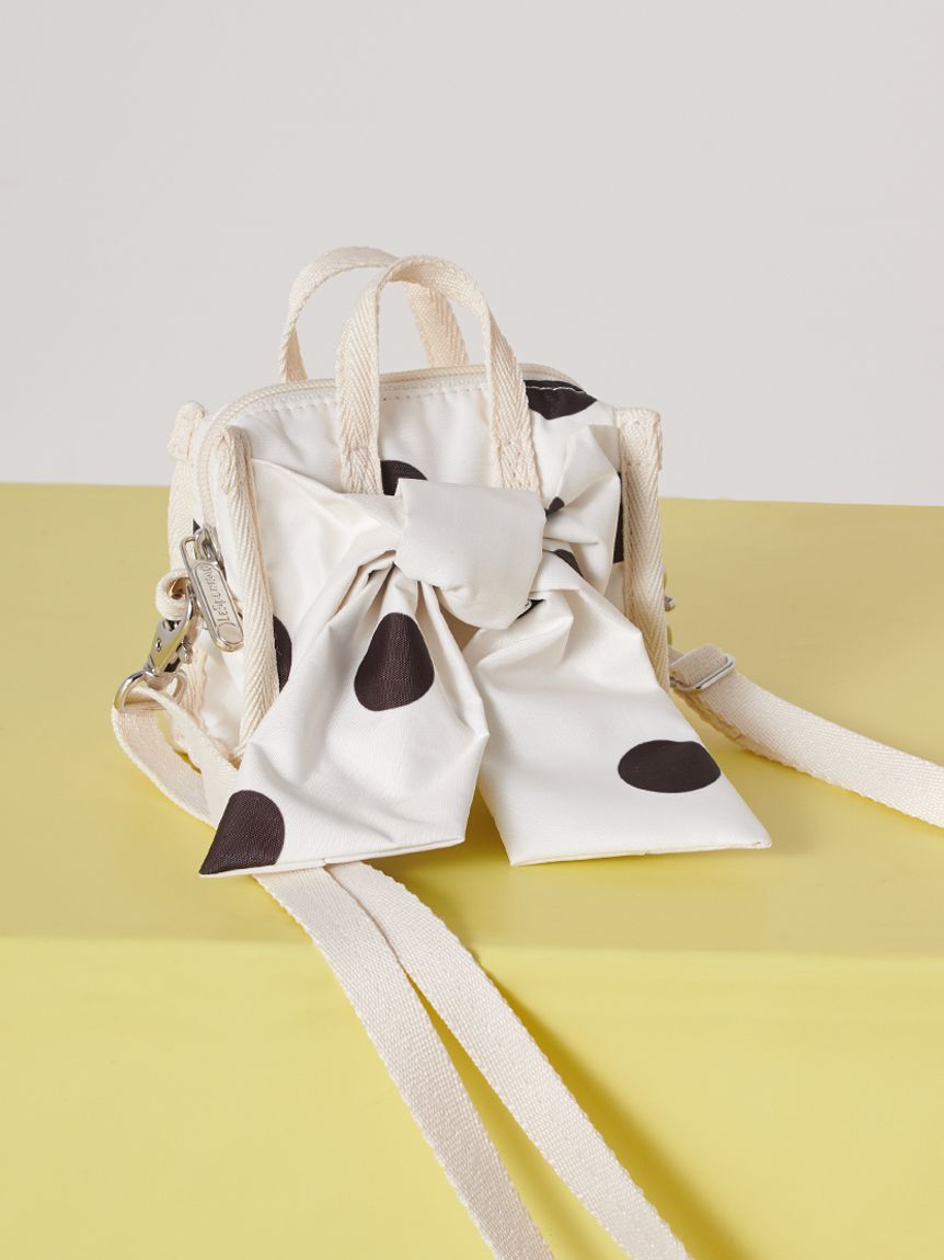 SNIDEL「【SNIDEL&times;LeSportsac】LG BOW MICRO BAG」|ショルダー・メッセンジャー|WHT