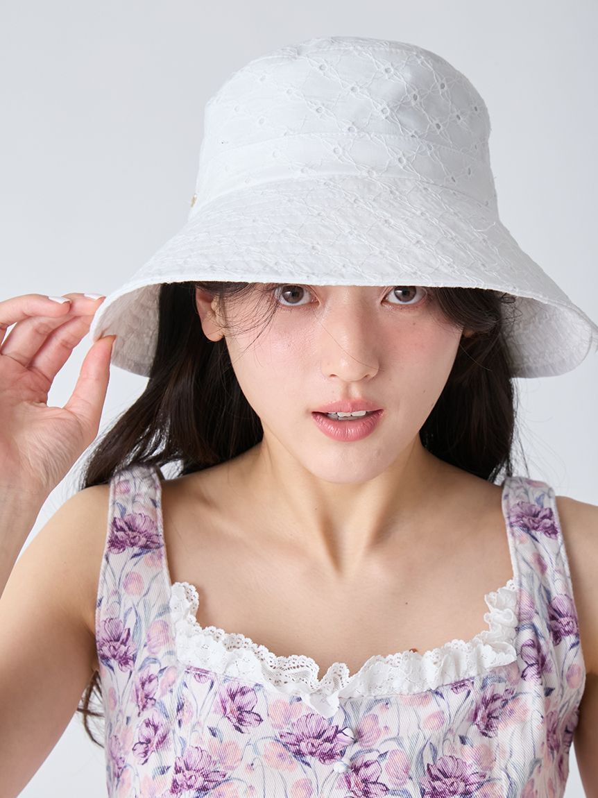 LILY BROWN「【UVカット】バケットハット」|ハット|