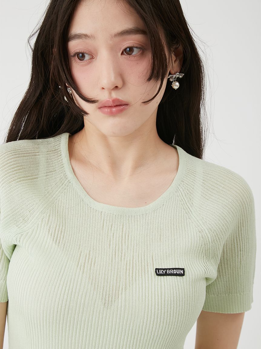 LILY BROWN「マリンリボンパールピアス」|ピアス|