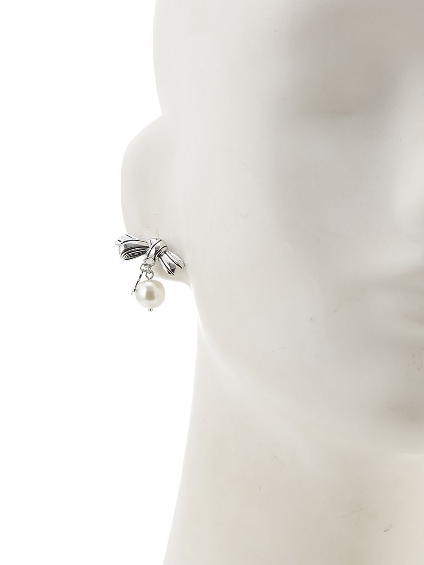 LILY BROWN「マリンリボンパールピアス」|ピアス|
