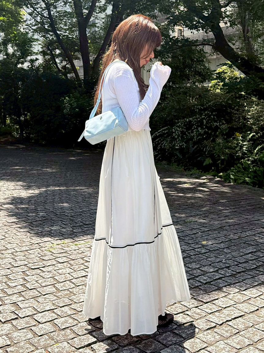 LILY BROWN「【限定カラー】【ウォッシャブル】Vネックニットカーディガン」|カーディガン|