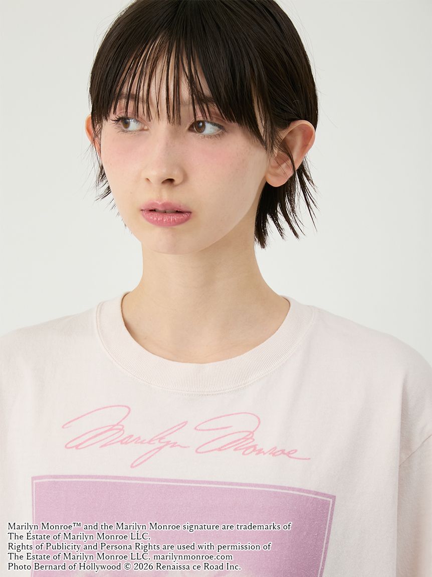 LILY BROWN「【LILY BROWN&times;GOOD ROCK SPEED&times;Marilyn Monroe】ヴィンテージフォトTシャツ」|Tシャツ・カットソー|