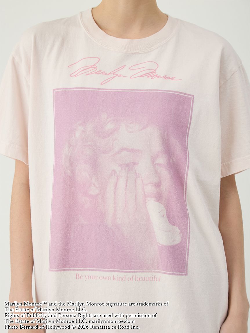 LILY BROWN「【LILY BROWN&times;GOOD ROCK SPEED&times;Marilyn Monroe】ヴィンテージフォトTシャツ」|Tシャツ・カットソー|