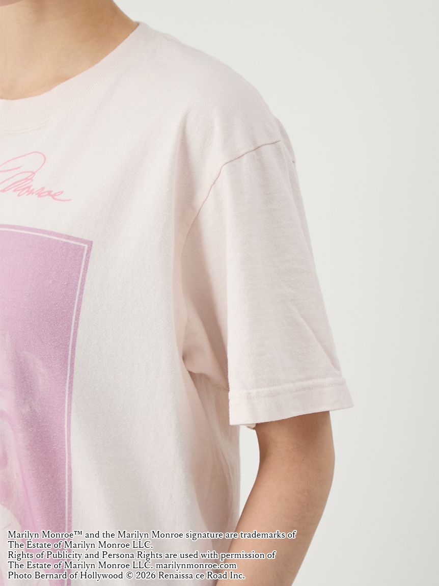 LILY BROWN「【LILY BROWN&times;GOOD ROCK SPEED&times;Marilyn Monroe】ヴィンテージフォトTシャツ」|Tシャツ・カットソー|