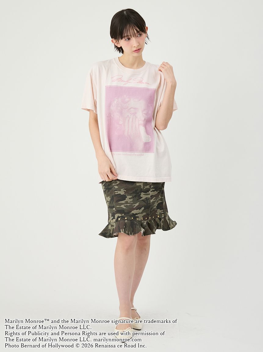 LILY BROWN「【LILY BROWN&times;GOOD ROCK SPEED&times;Marilyn Monroe】ヴィンテージフォトTシャツ」|Tシャツ・カットソー|