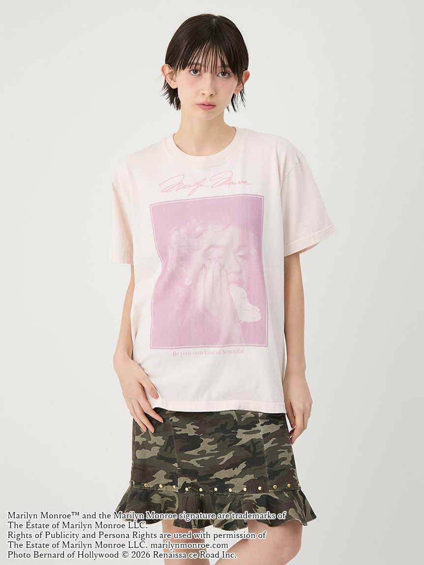 LILY BROWN「【LILY BROWN&times;GOOD ROCK SPEED&times;Marilyn Monroe】ヴィンテージフォトTシャツ」|Tシャツ・カットソー|