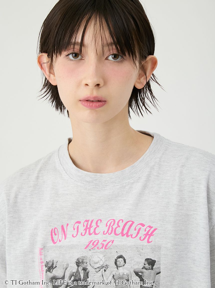 LILY BROWN「【LILY BROWN&times;GOOD ROCK SPEED&times;LIFE PC】Beach Tシャツ」|Tシャツ・カットソー|