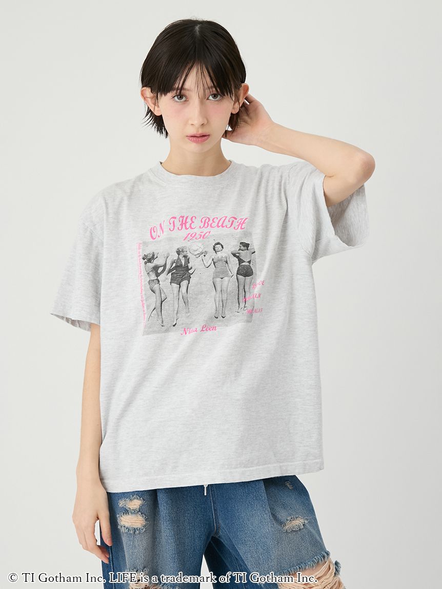 LILY BROWN「【LILY BROWN&times;GOOD ROCK SPEED&times;LIFE PC】Beach Tシャツ」|Tシャツ・カットソー|