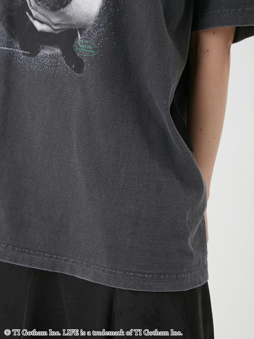LILY BROWN「【LILY BROWN&times;GOOD ROCK SPEED&times;LIFE PC】Cat Tシャツ」|Tシャツ・カットソー|