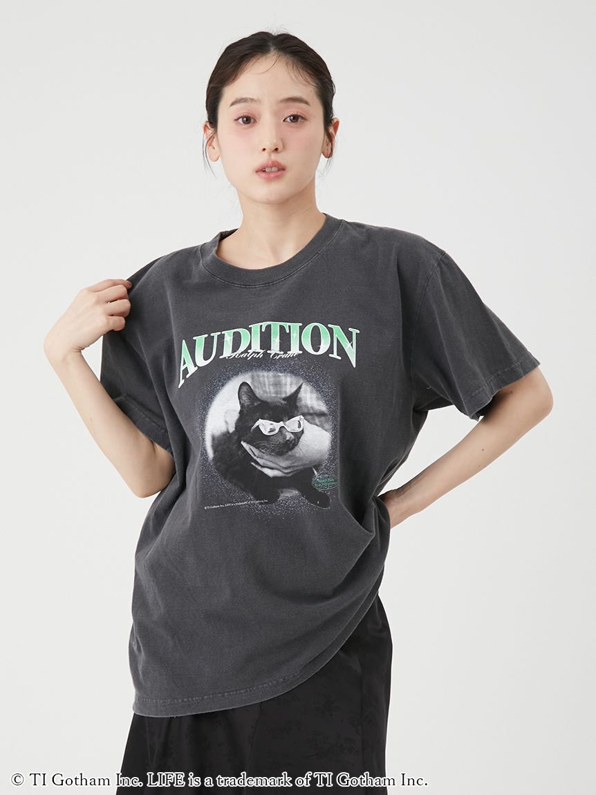 LILY BROWN「【LILY BROWN&times;GOOD ROCK SPEED&times;LIFE PC】Cat Tシャツ」|Tシャツ・カットソー|