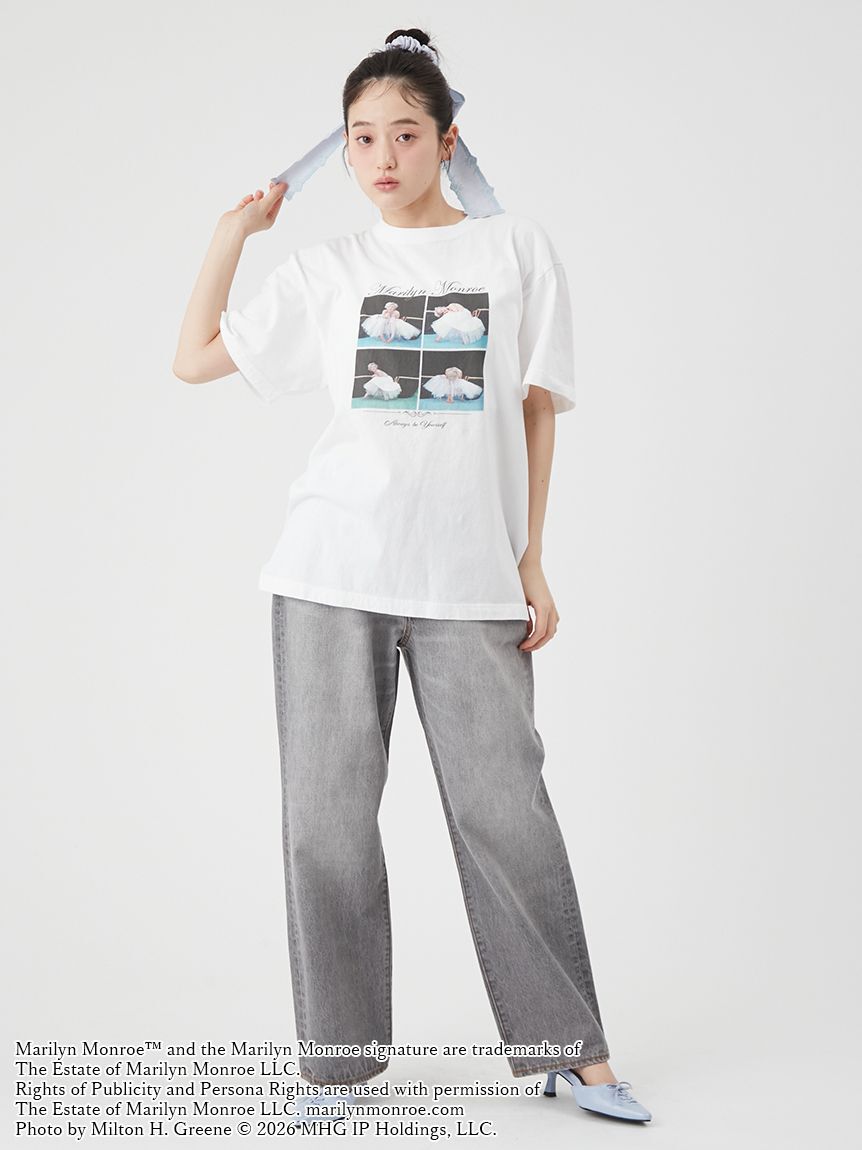 LILY BROWN「【LILY BROWN&times;GOOD ROCK SPEED&times;Marilyn Monroe】コラージュフォトTシャツ」|Tシャツ・カットソー|