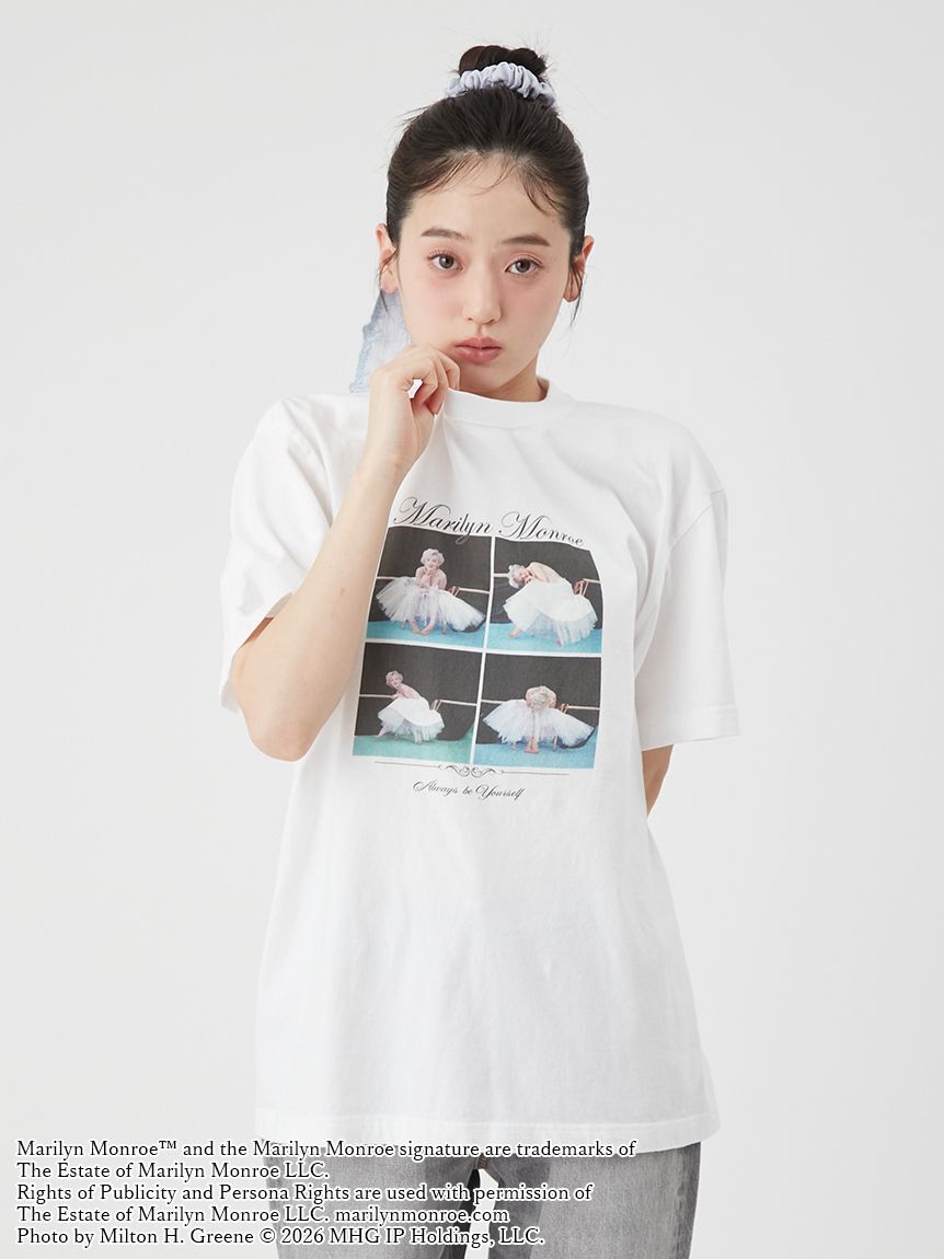 LILY BROWN「【LILY BROWN&times;GOOD ROCK SPEED&times;Marilyn Monroe】コラージュフォトTシャツ」|Tシャツ・カットソー|